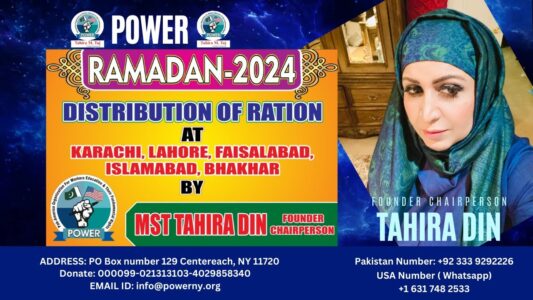 POWER - Ramadan  2024 - Distribution Of Ration At Karachi, Lahore, Faisalabad, Islamabad, Bhakhar